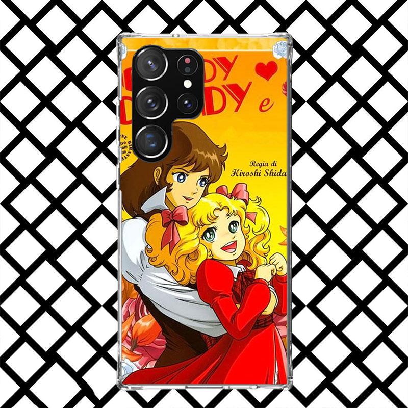 

Candy 90s Anime Phone Case for Samsung Galaxy S26 S25 Edge S24 S23 Ultra S22 Plus S21 FE S20 + Soft Cover Print Fundas Galaxy S2 Samsung S25 Edge