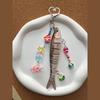 Cute Fish Keychain Durable Alloy Resin Charm Lightweight Portable Accessory For Keys Bags Gift Idea