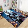 Nightmare Before Christmas Romance Carpet Rug Soft Washable Anti Slip Home Living Room Sofa Mats Personalized Christmas Rug