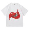 Vintage Lavé Délicieux dans le Donjon Donjon Meshi Laios Touden Falin Anime Imprimé T-shirt en Coton Hommes Femmes Tee Été Décontracté Mode Vêtements Hauts