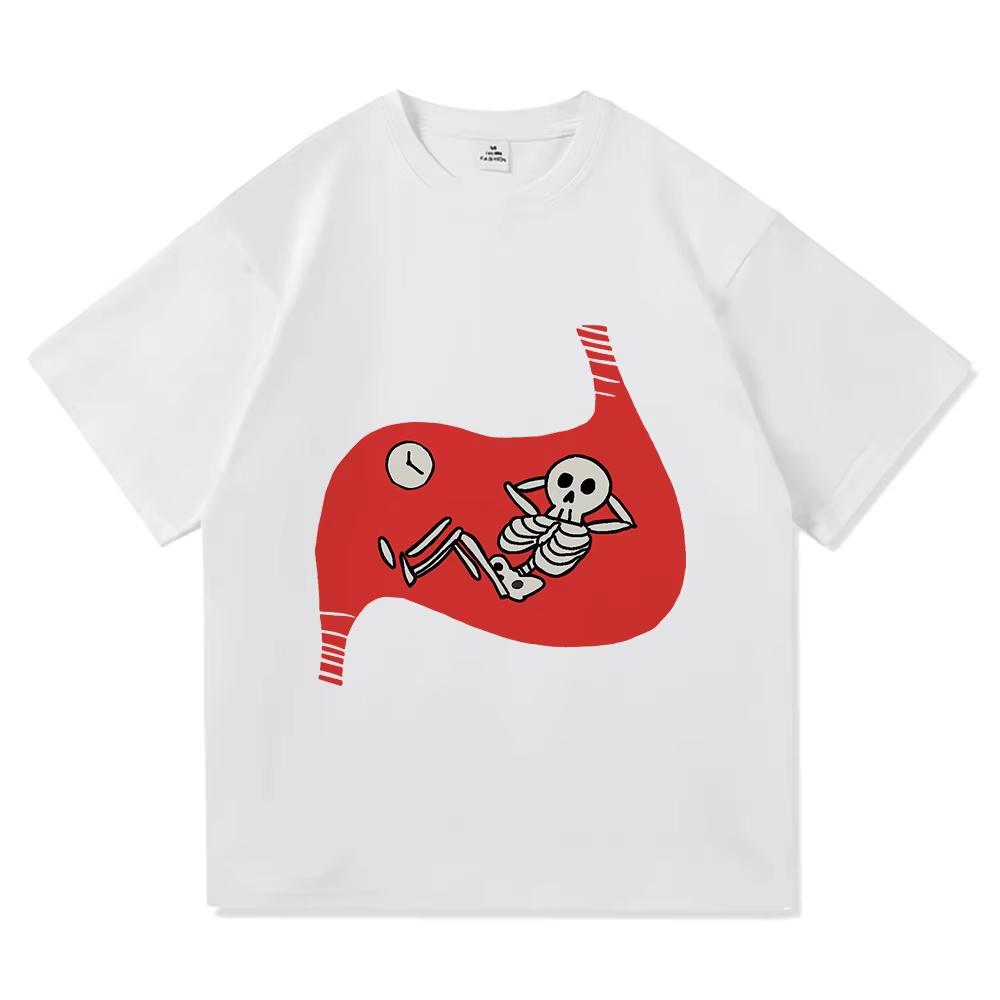 Vintage Lavé Délicieux dans le Donjon Donjon Meshi Laios Touden Falin Anime Imprimé T-shirt en Coton Hommes Femmes Tee Été Décontracté Mode Vêtements Hauts