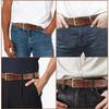 Full Grain Genuine Leather Belt for Men | Belt for men leather | Casual Belt | Jeans Belt |Adjustable Free size fits 28-40 inches | Gift Box included