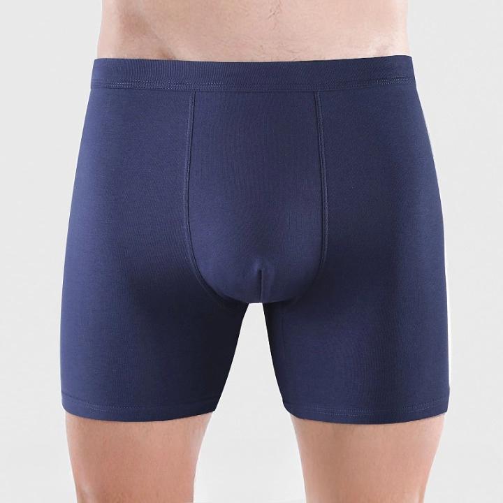 3 Pcs Men's Boxer Shorts Leg Lengthened Underwear Cotton Panties XL 2XL 3XL 4XL 5XL 6XL 7XL