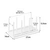 Yamazaki Jitsugyo Freezer Partition Adjustable Storage Stand W27 [Set of 2] Tower White 10102 x 2