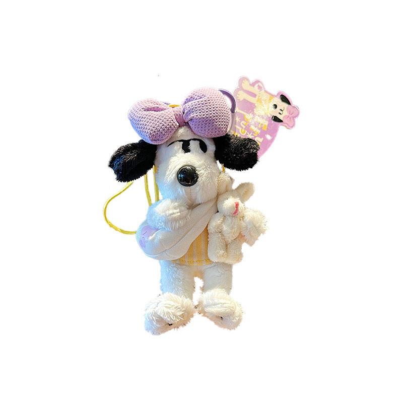 Plush Puppy Fruit Pendant Holding Cute Bunny With Fruit Fragrance Decoration