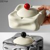 Light Luxury Creative Ashtray Ceramic Crafts Living Room Anti Fly Ash Cigar Ashtray Decoration Household Smoking Accessories