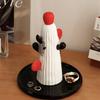 Cactus Shaped Storage Tray Creative Living Room Tabletop Decoration Ceramic Key Jewelry Storage Ornaments Home Storage Tools