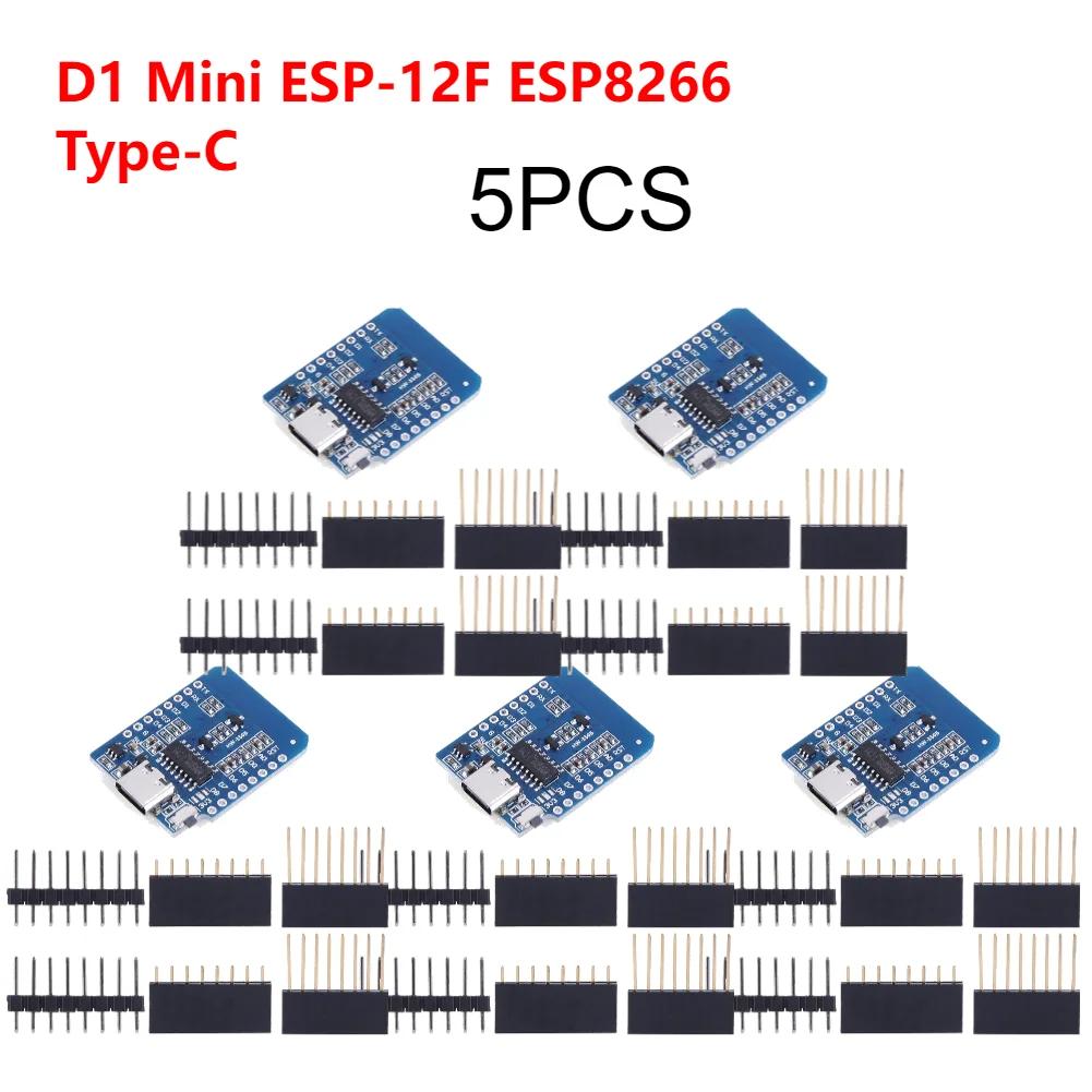 D1 Mini ESP8266 WIFI Internet of Things Development Board Based ESP-8266 D1 Mini V4.0.0/ESP-12F NodeMCU Lua IOT Board 1-5Pcs