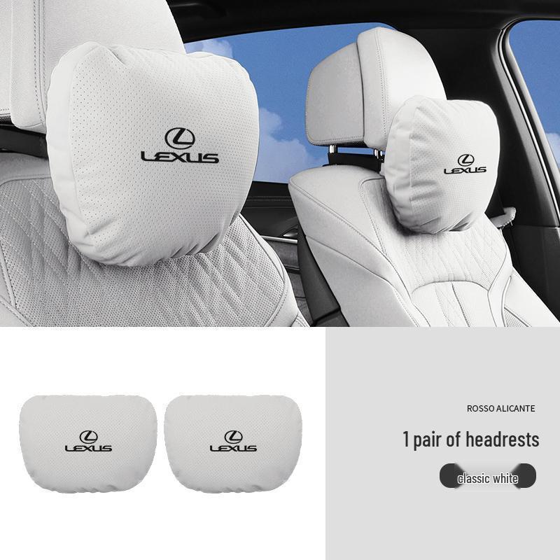 Compatible with Lexus suede seats, headrests, and lumbar supports (ES200, NX260, UX, RX300).