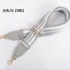 140cm Canvas Striped Bag Straps Crossbody Shoulder Bag Strap Adjustable Replacement Handbag Belts Band Accessories Gold Buckle