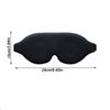 Blackout Sleep Eye Mask Adjustable Strap 3D Eye Mask New Blindfold Mask  Office Household