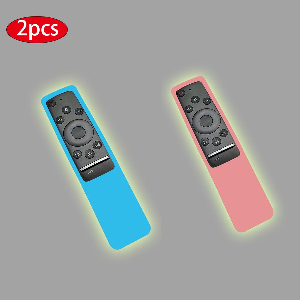 

2 шт. Подходит для Smart TV Samsung серии BN59 Пульт дистанционного управления Противоскользящий и Ударопрочный Силиконовый Защитный Чехол