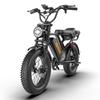HEADEER BK20 Bicicleta Elétrica para Adultos Bateria 48V20AH Motor 750W Bicicleta Elétrica Carga 150KG Autonomia 80KM Pneus Largos 20 Polegadas E-Mountain Bike para Off-Road