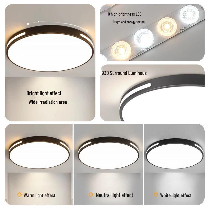 Lumină de plafon LED modernă 2025 pentru living și dormitor