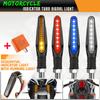 Motocicleta LED Indicadores de direção Pisca-pisca de freio traseiro Luz de freio Luz de freio Lâmpada DRL para motocicleta