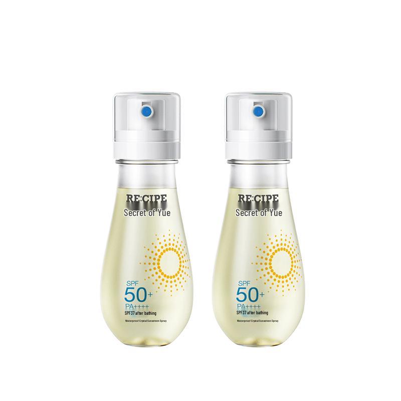 RE:CIPE Хрустальный Водостойкий Солнцезащитный Спрей SPF50+ PA++++