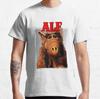 Alf Gordo Shumway TV Sitcoms Unisex T-Shirt für Herren Baumwolle Vintage T-Shirts   Tees  Kleidung 2024 Neuankömmling