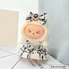 Luxurious Dress Set for 17cm Labubu Dolls with Gold Thread Embellished Mini Dress and Pearl Accessories Dolls' Elegant Outfits