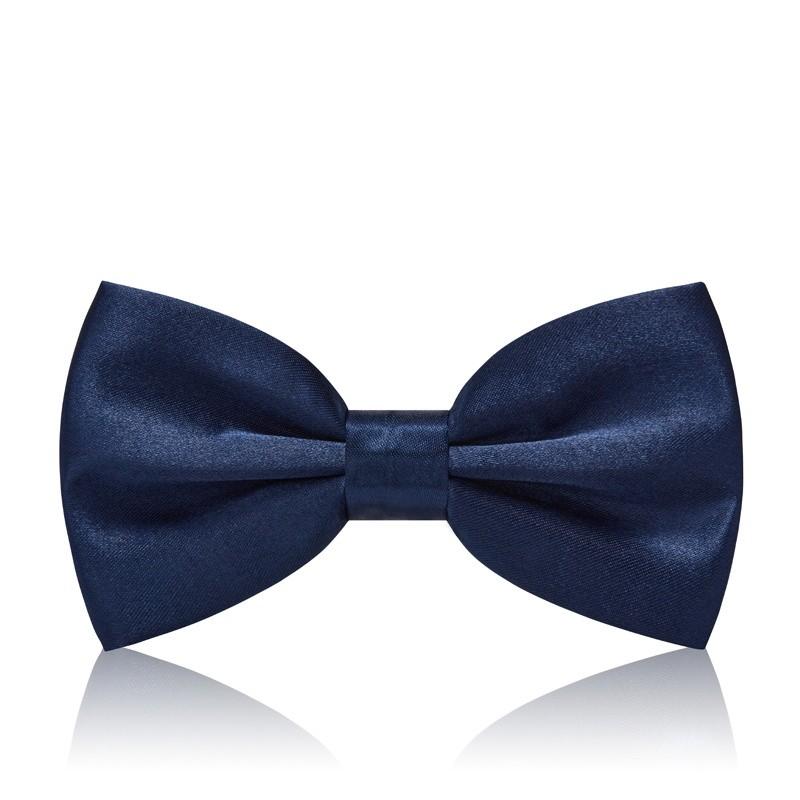 Мужской классический галстук-бабочка из шелкополиэстера в полоску для свадеб StyleC