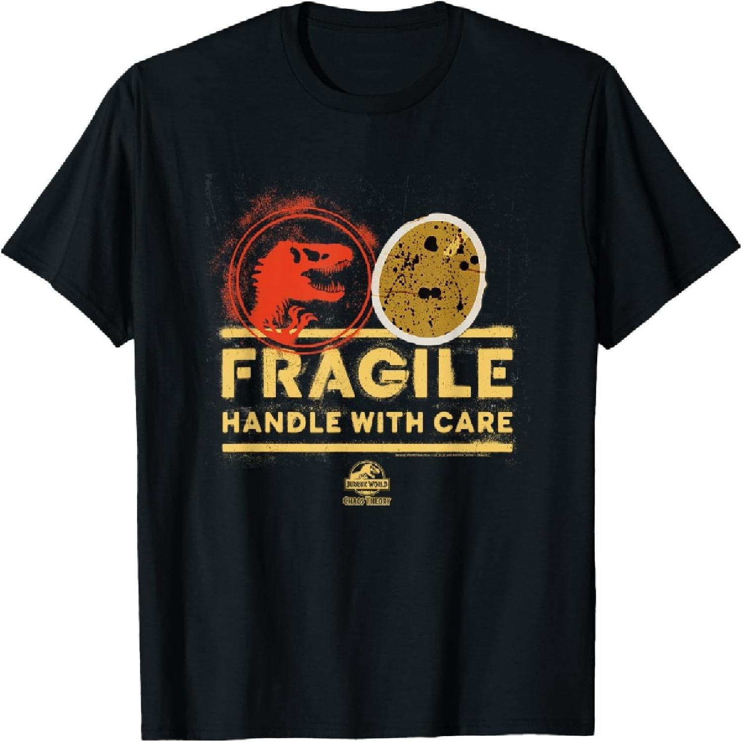 

Jurassic World Chaos Theory Fragile T-Shirt XXXXXL чёрный