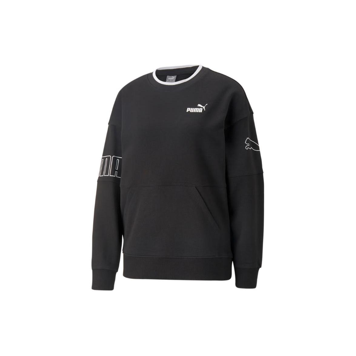 

New PUMA Sweatshirts Women s Black 676681-01 XL