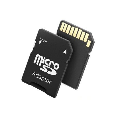 Micro TF kartes uz SD kartes pārveidotāja adapteris Mazs adapteris lielākajai daļai vai Micro SD karšu Pārnēsājams adapteris Kartes uzmava