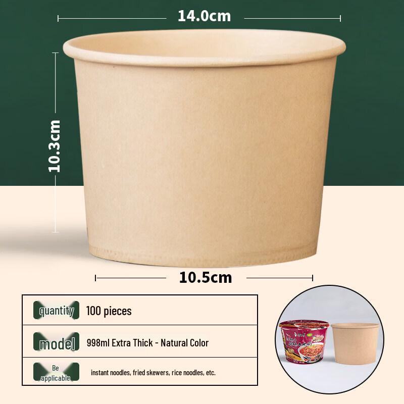Disposable Paper Bowl & Meal Box