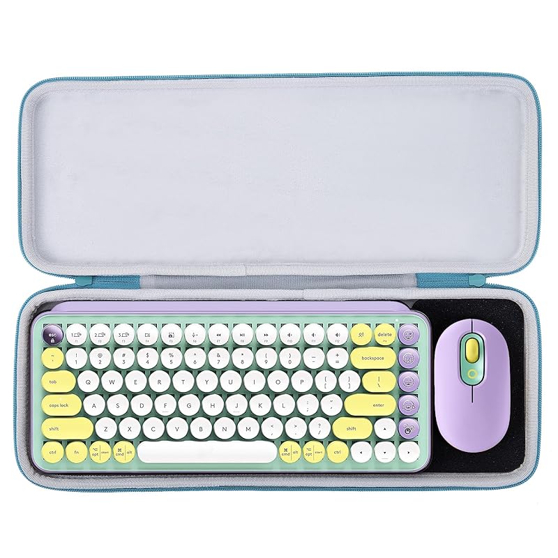 

Aenllosi storage case Compatible product POP KEYS K730 /POP ICON K680 mechanical wireless keyboard (Purple) (Case only)