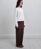 BUT'TON Layered Skirt Pants(Brown)
