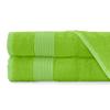 50x90 Bath Towel, Natural Bamboo Fiber, Lime Green Color