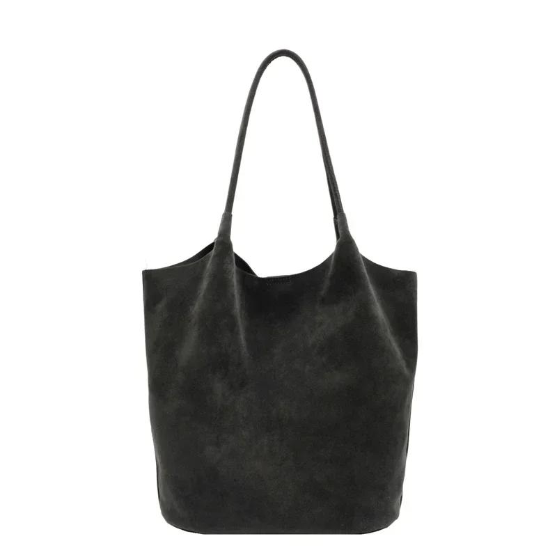 Solid Pu Versatile Tote Bag Sewing Thread High Capacity Women's Handbag Popular and Bestselling Commuting Casual Shoulder Bag