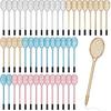 60 Pcs Tennis Racket Pens Tennis Party Favors Sport Gifts for Team Fidget Novelty Badminton Rollerball Pens for Home Adult Office Writing(Multicolor)
