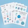 12 Sheets Classroom Calming Corner Posters Mental Health Counseling Posters 10x14Inch For Office School Classroom