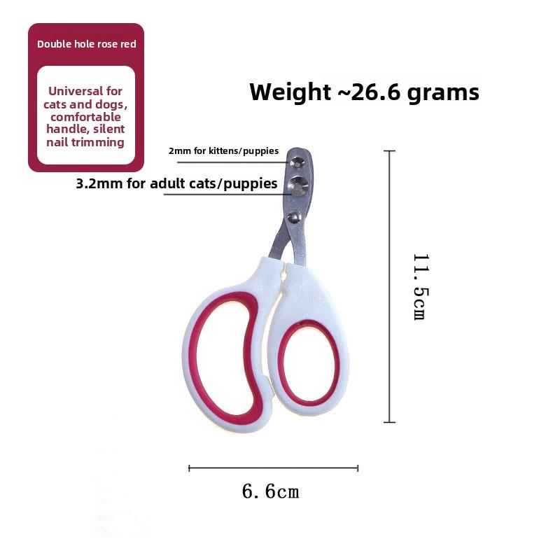 Cat Nail Clippers, Universal Nail Clippers for Cats and Dogs, Nail Sharpener for Kittens and Puppies, Nail Clipper Magic Tool for Pets