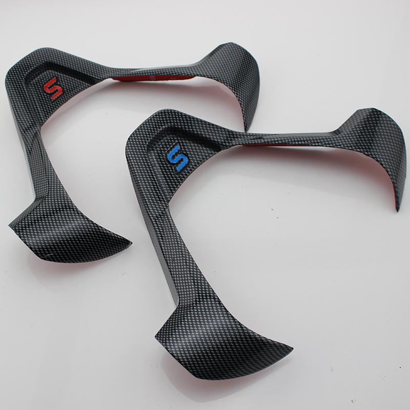 ABS Steering Wheel Trim Sequins Stickers for Ford Ecosport 2013 -2016 New Fiesta 2012 2013 2014 2015 2016 2017 Auto