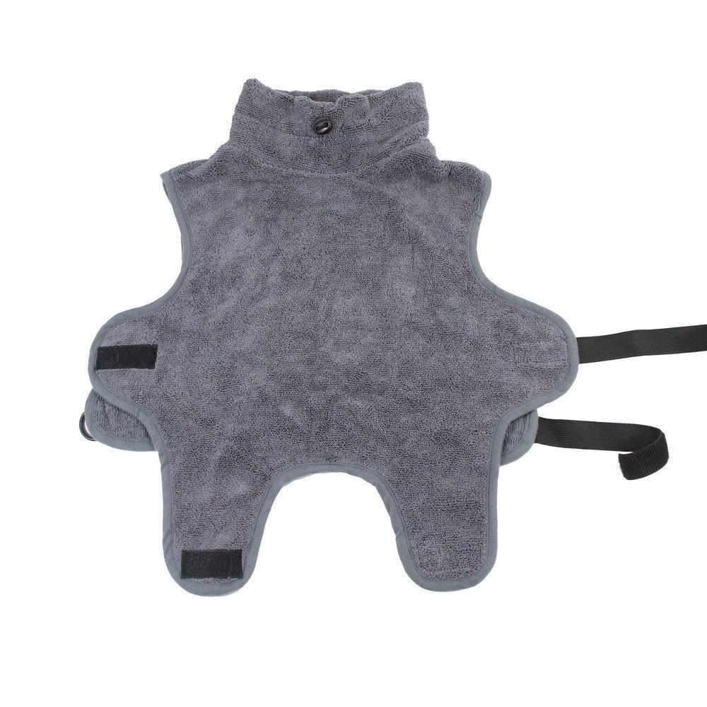 Pet bathrobe bathrobe absorbent dog clothes microfiber pet clothes