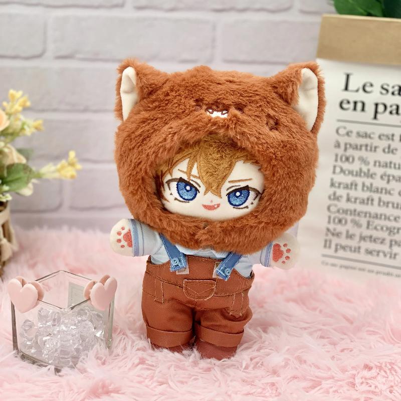 20Cm Stuffed Anime Bungou Stray Dogs Gogol Nakahara Chuuya Fyodor Dostoyevsky Ryunosuke Akutag Plush Doll Cosplay Model Toy Gift