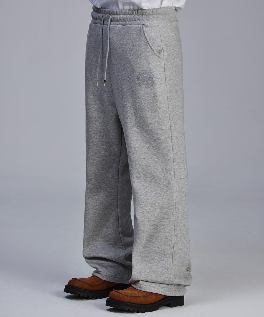 SCALLYWAG Flare Baggy Fleece-Lined Training Pants [Gray]