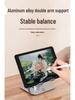 Universal Metal Foldable Desktop Stand for Phones & Tablets with Cooling Feature