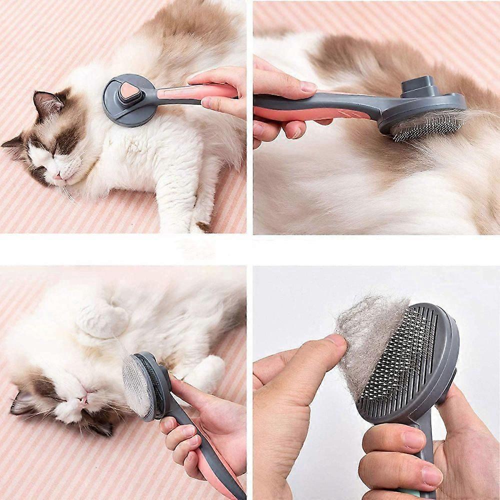 Fur brush cat brush, dog brush, pet brush for cats and dogs, (1-piece)