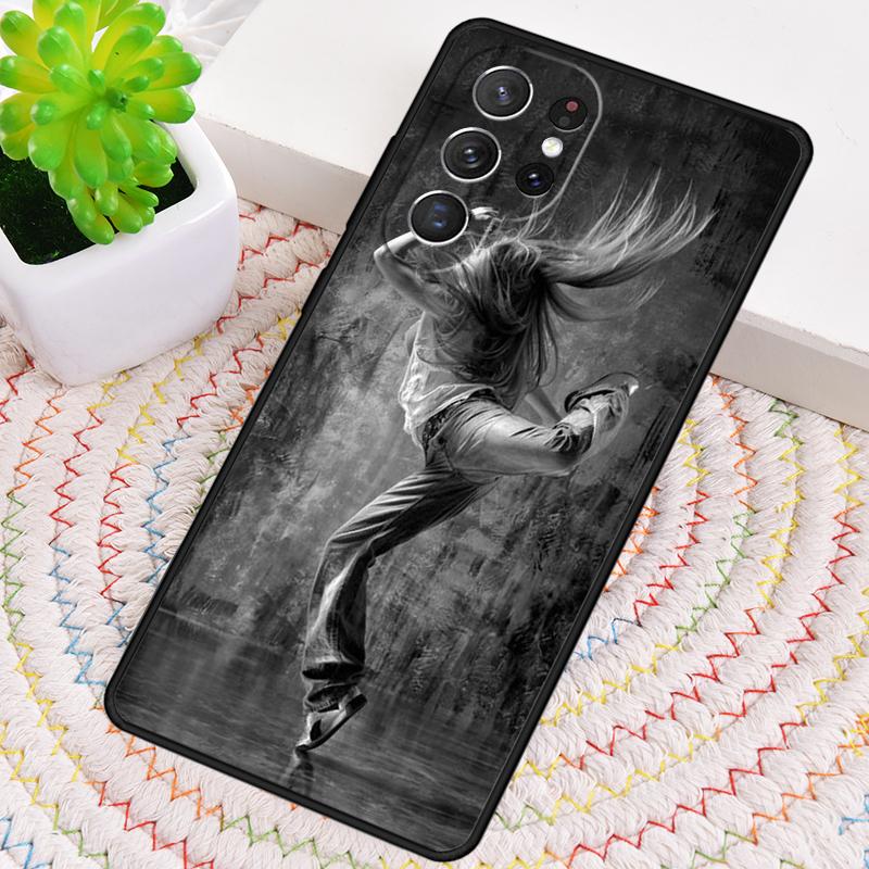 Breaking Hip Hop Break dance Phone Case for Samsung Galaxy note 10 pro S26 Ultra S23 S24 FE S25 S21 S22 PLUS shockproof Cove