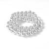 45-190pcs/Lot 2 3 4 6 8mm Round Natural Stone Hematite Beads For Jewelry Making Loose Spacer Beads DIY Bracelet Necklace