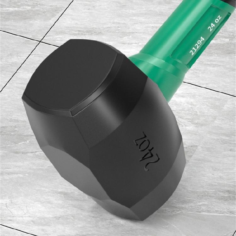 Reinforced Industrial Rubber Mallets Absorbs Vibration Minimizes Strain Perfect For Masonry Woodworking And Renovation