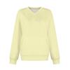 Lightweight Warm Women Casual Sweatshirt Long Sleeve V Neck Pullover With Pockets Fashion Color