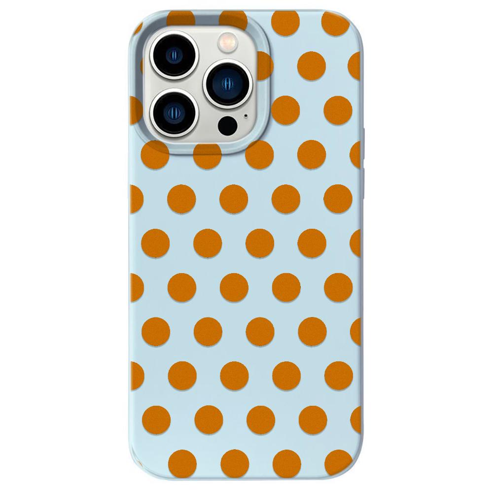 Black Polka Dots Phone Case For IPhone 17 16 15 11 12 14 13 Pro Max Plus SE 16E Cute Soft Silcone Cover