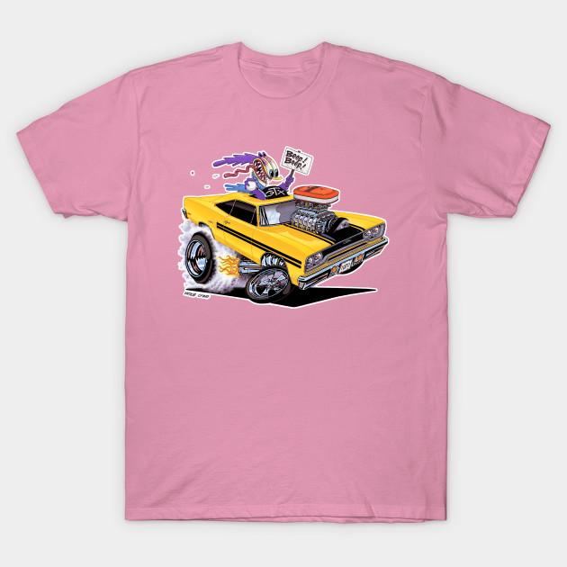 T Shirt Women Bird Fink 1970 Gtx Yellow Harajuku Print Kawaii Tshirt Summer Short Sleeve Female T-Shirt Top Tee