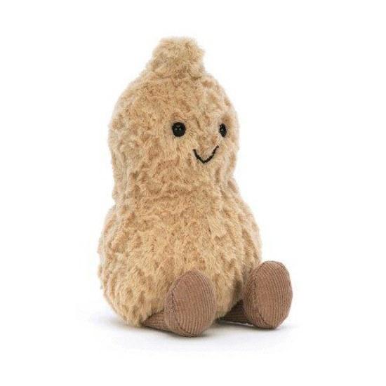 Jellycat Amuseables Peanut Plush Toy 6 inches - Food Fun Gift Idea