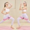 Exercise Workout Bands for Women and Men, 3 Set of Stretch Bands for Booty Legs for Yoga Starter, Pilates Flexbands