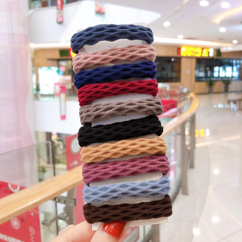 1/10/20pcs Women Elastic Hair Bands Girls Big Rubber Band Ponytail Holder Hair Accessories