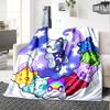 1pc Anime A-AphmauS (3) Blanket, Gift, for Men and Women, Soft Blanket, Good for Sofa Bed Couch Travel, Lightweight Flannel Blanket